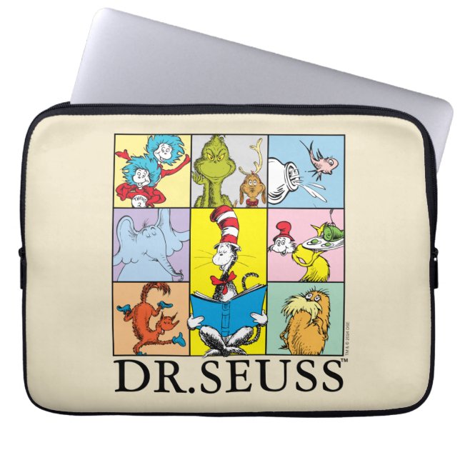 Dr. Seuss | Grafiska berättelser Laptop Fodral (Framsidan)