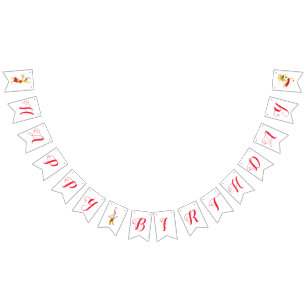 Dr Seuss Grattis på födelsedagen till dig Vimplar