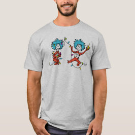 Dr Seuss| Grinch| Danskning av Sak 1 och Sak 2 T Shirt