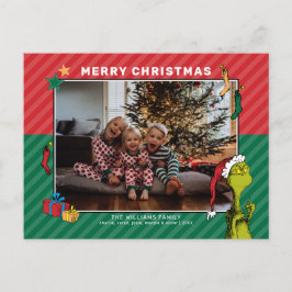 Dr. Seuss | Grinch familjefoto Helg Vykort