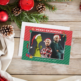 Dr. Seuss | Grinch familjefoto Inbjudningar