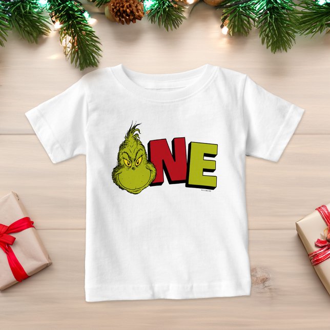 Dr. Seuss | Grinch Första födelsedag - Ett T Shirt (T-shirt and gifts)