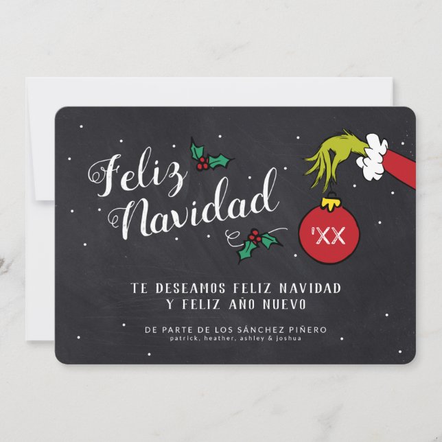 Dr. Seuss | Grinch - God Jul Foto (Framsida)