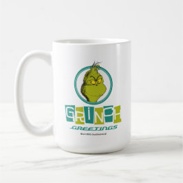 Dr Seuss | Grinch Hälsning Kaffemugg