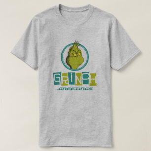 Dr Seuss   Grinch Hälsning Tee Shirt