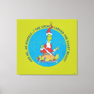 Dr Seuss Grinch Julrost, Beast Canvastryck