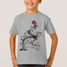Dr Seuss | Grinch | Katt i hektar T-shirt