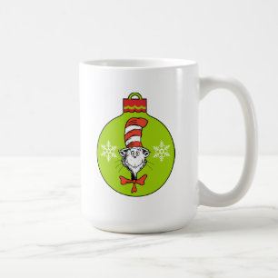 Dr. Seuss Grinch Katten i hatten-ornament Kaffemugg
