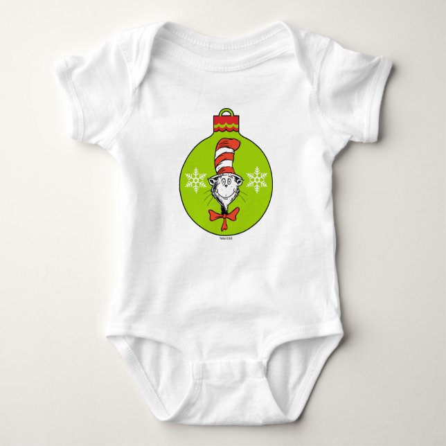 Dr Seuss | Grinch | Klassisk Katt i Ha T Shirt (Framsida)