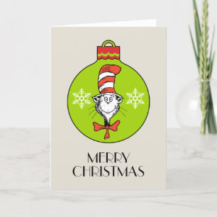 Dr. Seuss Grinch Klassiska Katten i hatten Helgkort