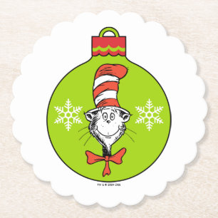 Dr. Seuss Grinch Klassiska Katten i hatten Underlägg Papper