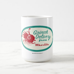 Dr. Seuss Grinch-leverans från Who-ville Kaffemugg