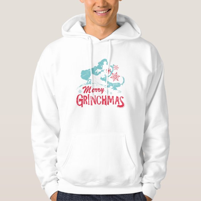 Dr Seuss | Grinch - Merry Grinchmas Sweatshirt Med Luva (Framsida)