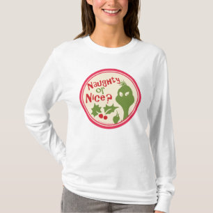 Dr Seuss Grinch - Naughty eller Nice? Tee Shirt