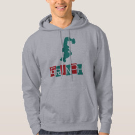 Dr Seuss | Grinch - Red & Grönt Hoodie