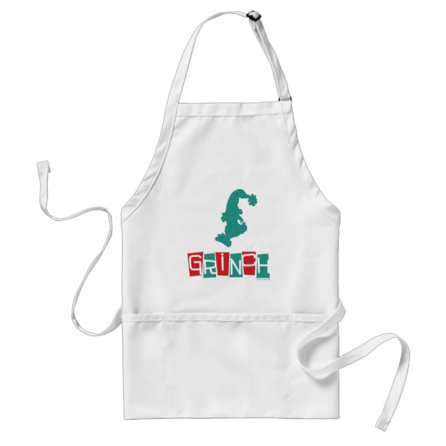 Dr. Seuss | Grinch - Röd & Grön Förkläde (Framsidan)
