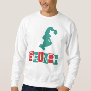 Dr. Seuss Grinch - Röd & Grön Lång Ärmad Tröja