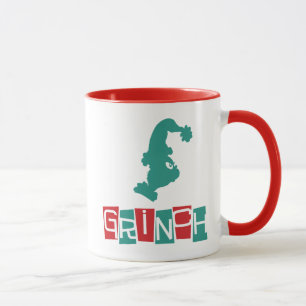 Dr. Seuss   Grinch - Röd & Grön Mugg
