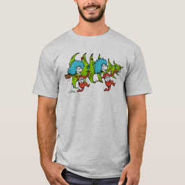 Dr Seuss| Grinch| Sak 1 Sak 2 jul Tee Shirt