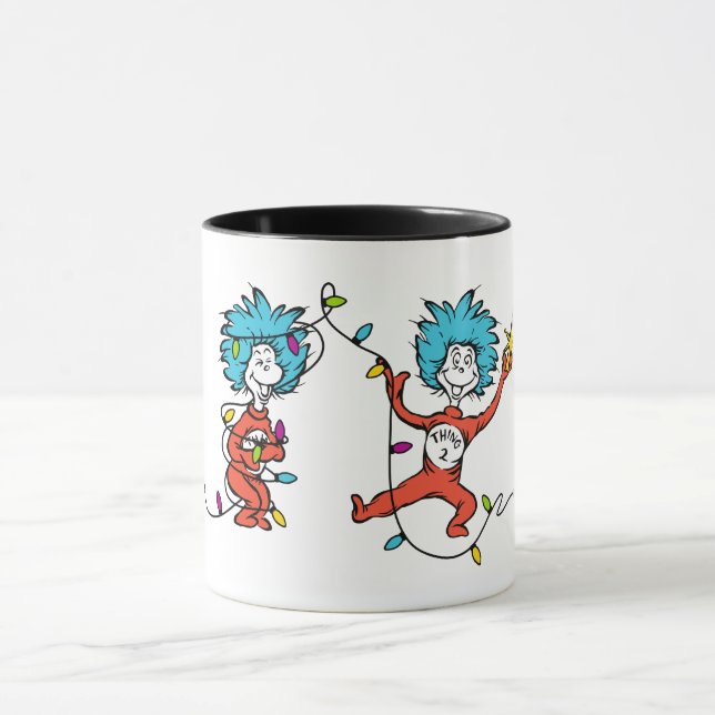 Dr. Seuss | Grinch | Saker En Saker Två Dansar Mugg (Center)