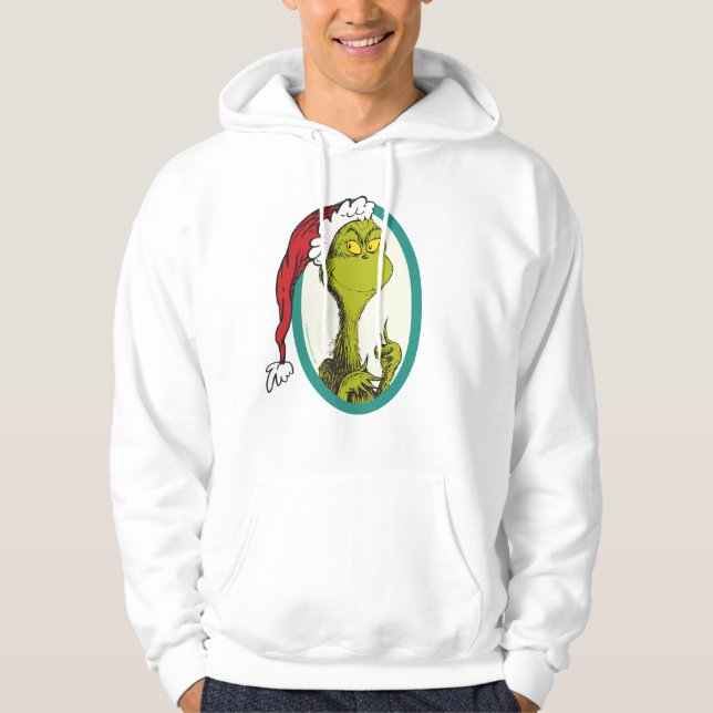 Dr Seuss | Grinch Sweatshirt Med Luva (Framsida)