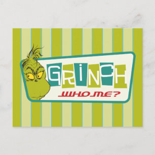 Dr Seuss Grinch - vem jag? Vykort