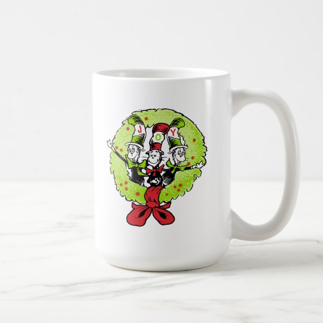 Dr Seuss| Grinch| Vem ville ha jul Joy Kaffemugg (Höger)
