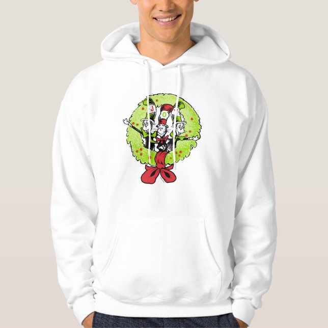 Dr Seuss| Grinch| Vem ville ha jul Joy Sweatshirt (Framsida)