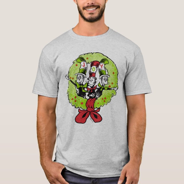 Dr Seuss | Grinch | Vem ville jul Joy T Shirt (Framsida)