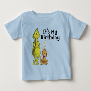 Dr. Seuss Grinch Vinter Födelsedag T Shirt