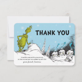 Dr. Seuss | Grinch Vinter Födelsedag Tack