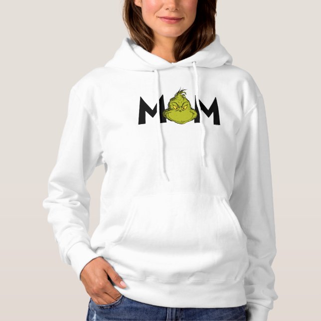Dr Seuss | Grinch Winter Birthday Mamma T Shirt (Framsida)