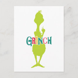 Dr. Seuss | Grinchen - Grön silhuett Vykort