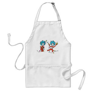 Dr. Seuss Grinchen Sak 1 & Sak 2 dansar Förkläde