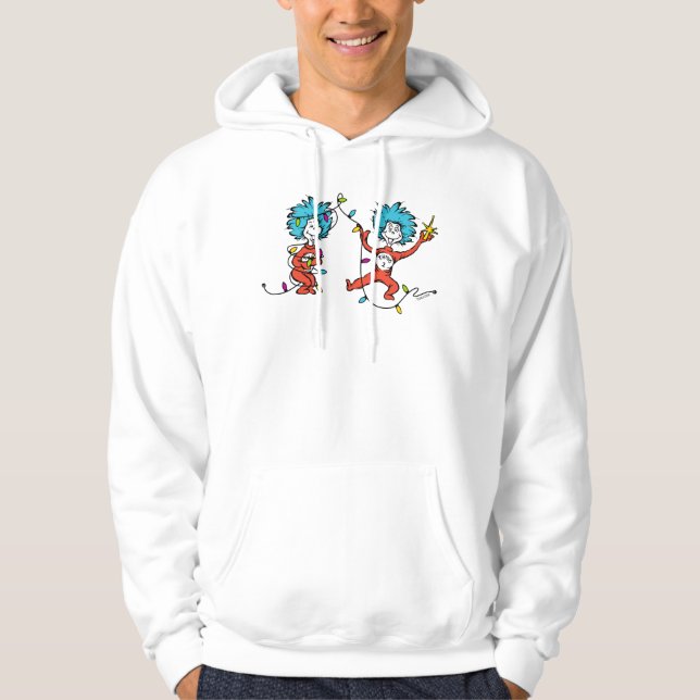 Dr. Seuss | Grinchen | Sak 1 & Sak 2 dansar Sweatshirt (Framsida)