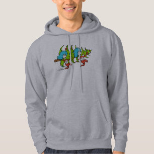 Dr. Seuss   Grinchen   Saker 1 Saker 2 Jul Hoodie