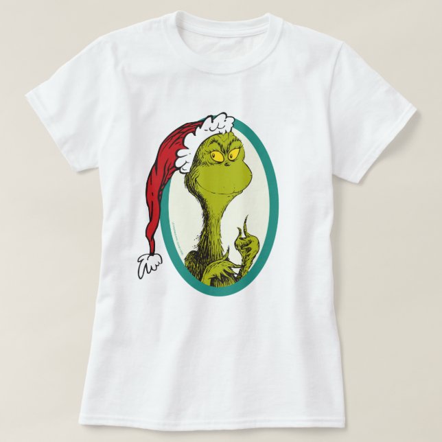 Dr. Seuss | Grinchen T-shirt (Design framsida)