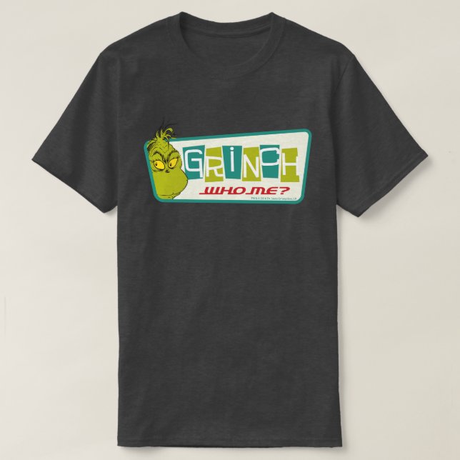 Dr. Seuss | Grinchen - Vem, jag? Tröja (Design framsida)