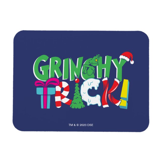 Dr Seuss | Grinchy Trick Magnet (Horisontell)