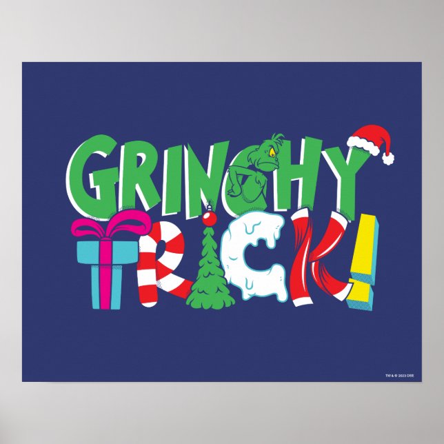 Dr Seuss | Grinchy Trick Poster (Framsidan)