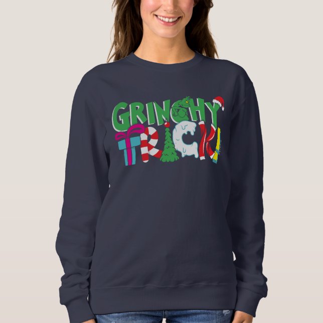Dr Seuss | Grinchy Trick T Shirt (Framsida)