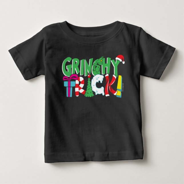 Dr Seuss | Grinchy Trick T Shirt (Framsida)