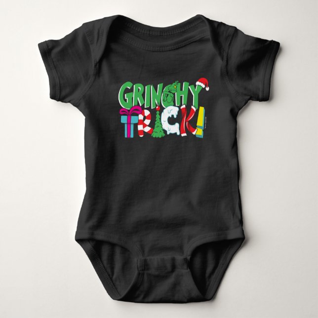 Dr Seuss | Grinchy Trick T Shirt (Framsida)