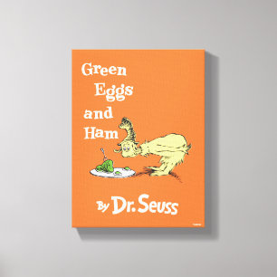 Dr. Seuss Gröna ägg och skinka Canvastryck
