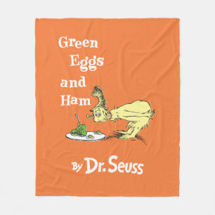 Dr. Seuss Gröna ägg och skinka Fleecefilt