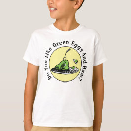 Dr. Seuss | Gröna ägg och skinka Ikon T Shirt