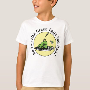 Dr. Seuss   Gröna ägg och skinka Ikon T Shirt