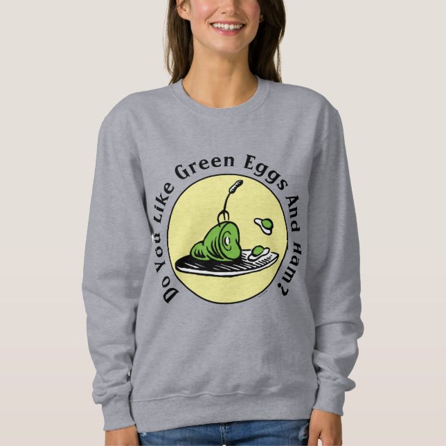 Dr. Seuss | Gröna ägg och skinka Ikon T Shirt (Framsida)