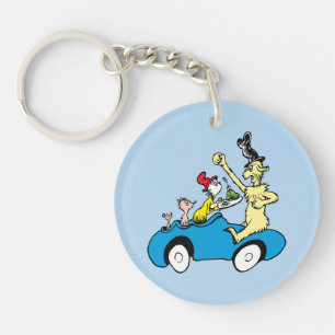 Dr. Seuss Gröna ägg och skinka Karaktärer i bil