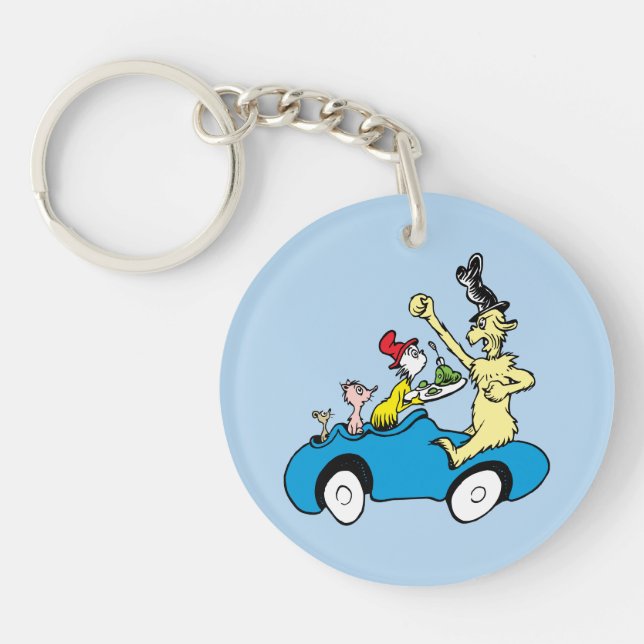 Dr. Seuss Gröna ägg och skinka Karaktärer i bil (Framsidan)